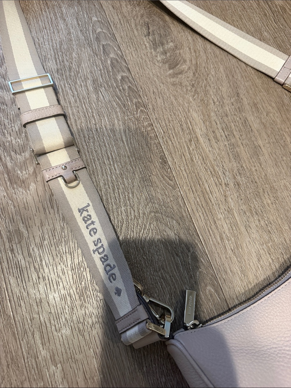 Kate spade Women’s Leather Crossbody Shoulder Bag - Pale Pink - Picture 2 of 4